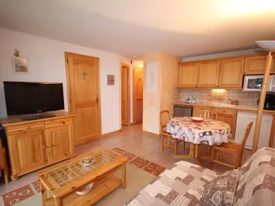 Appartement à Les Saisies, Charmant appart 3 pièces, bien équipé, 4-5 pers, parking, Les Saisies - N°880575