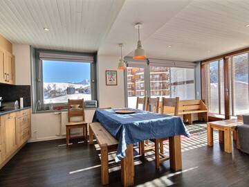 Location Apartment in La Plagne,Superbe appartement rénové pour 6 pers, au pied des pistes à Plagne Centre FR-1-455-12 N°880614