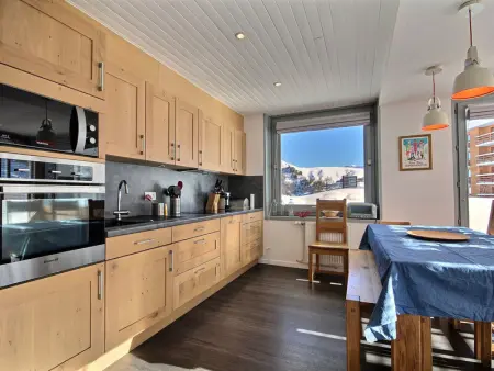 Superbe appartement rénové pour 6 pers, au pied des pistes à Plagne Centre - Photo 2