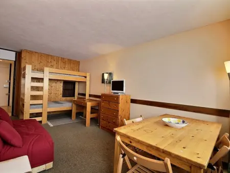Studio 3 pers. avec balcon, pied des pistes, galerie commerciale - Résidence Chamois, Aime 2000 - Photo 1