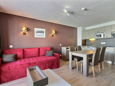 Location Appartement à La Plagne,Très beau 2 pièces neuf dans une résidence avec piscine - N°880617