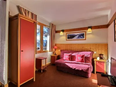 Appartement à Plagne 1800, Studio-cabine 4 pers, proche pistes et commerces, balcon, piscine, 3 cristaux Paradiski - N°948720