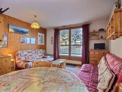 Appartement à Plagne 1800, Appartement 4 personnes avec terrasse et balcon, au pied des pistes à Plagne 1800 - N°961857