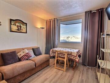 Location Apartment in La Plagne,Studio rénové au pied des pistes à Plagne Centre FR-1-455-49 N°880620