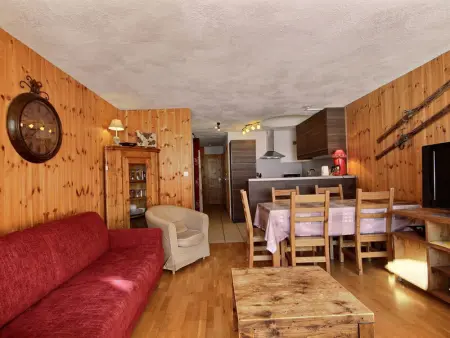 Appartement 3 pièces, balcon sud, au pied des pistes, WiFi, 6 pers - Photo 6