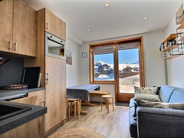 Location Apartamento en La Plagne,Bel Appartement Rénové 4/5 Pers. Pied des Pistes à La Plagne Centre FR-1-455-66 N°880626