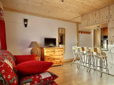 Appartement à La Plagne, Studio divisible, orienté sud, balcon en étage élevé, au pied des pistes - L948729