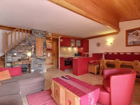 Duplex moderne avec piscine, fitness et hammam à Plagne Aime 2000 - Photo 3