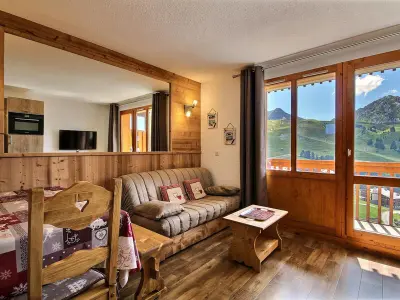 Appartement à Belle Plagne, Appartement rénové 4 pers, balcon, proche pistes - L948732