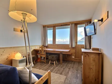 Studio cabine rénové avec balcon et TV, Appartement 4 personnes à Plagne Aime 2000 - Photo 0