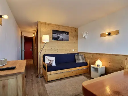 Studio cabine rénové avec balcon et TV, Appartement 4 personnes à Plagne Aime 2000 - Photo 1