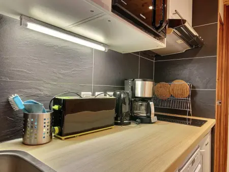 Studio cabine rénové avec balcon et TV, Appartement 4 personnes à Plagne Aime 2000 - Photo 5