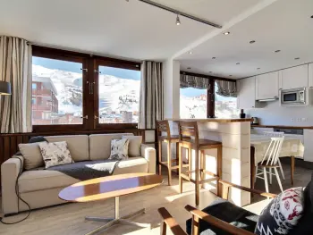 Appartement à La Plagne, Appartement rénové pour 6 personnes avec balcon, au pied des pistes et WiFi - L956747