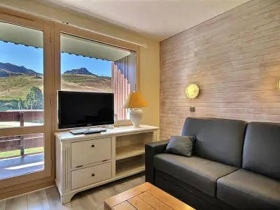 Appartement à Belle Plagne, Studio divisible 4 pers. sud, balcon, ski-in/ski-out, Belle Plagne - L948734