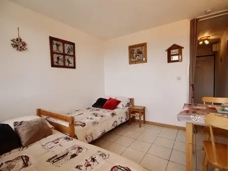 Studio rénové au pied des pistes avec balcon, idéal pour 2 personnes - Photo 1