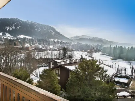 Confortable 4 pièces à Megève, balcon, cheminée, parking, piscine/tennis en été, proche centre - Photo 5