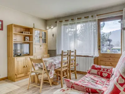 Appartement à Megève, Appartement 2 pièces avec terrasse au Jaillet, Megève, près des pistes et du centre – Animaux admis - L966426