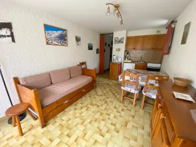 Appartement à La Clusaz, Studio spacieux avec balcon et garage, proche du Bossonnet et pistes de ski - L880717