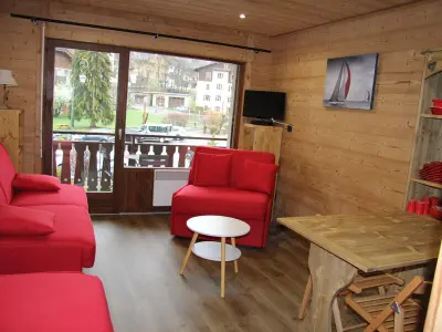 Appartement à La Clusaz, Studio rénové au cœur de La Clusaz, proche pistes et commerces - L880726