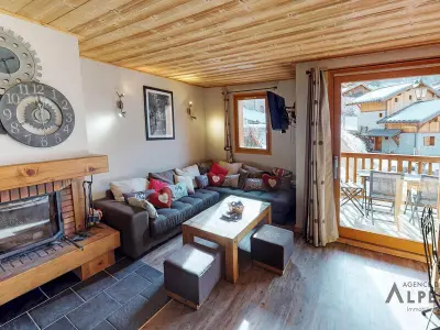 Appartement à Saint Martin de Belleville, Chalet haut de gamme 8 chambres avec sauna à 250m des pistes, St Martin de Belleville - L949771