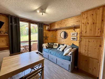 Appartement à Huez, Enchanteur 2 pièces pour 4 pers. avec balcon, Alpe d'Huez - proche pistes et centre - L970262