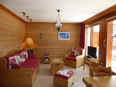 Appartement à Pralognan la Vanoise, T3 Confortable - Grand Balcon Sud - Près Téléphérique, Commerces & Animaux Admis - L880802