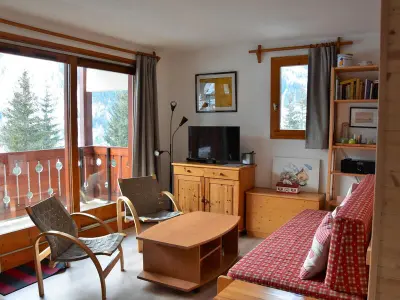 Appartement à Pralognan la Vanoise, Appartement lumineux avec grand balcon, au centre de Pralognan-la-Vanoise, proche commerces et téléphérique - L880813