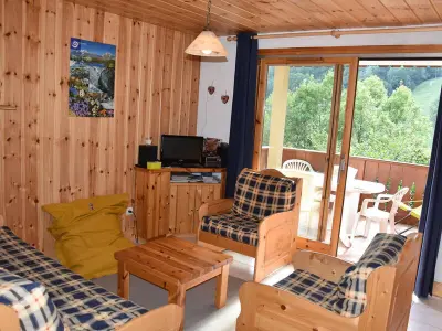 Appartement à Champagny en Vanoise, Appartement cosy près des pistes avec garage, animaux acceptés - L880828