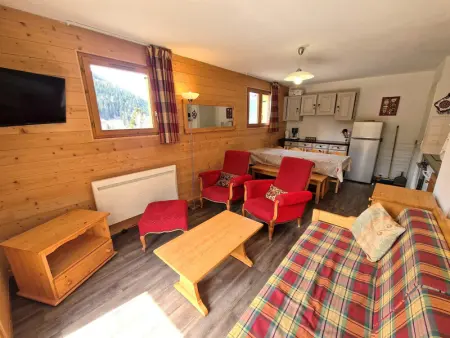 Appartement à Valfréjus, Appartement 4 pièces pour 6/8 personnes avec terrasse, proche pistes et centre à Valfréjus - L955350