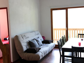 Location Appartement à Valfréjus,2 pièces + mezzanine 6/8  personnes 40 m² FR-1-265-222 N°955370