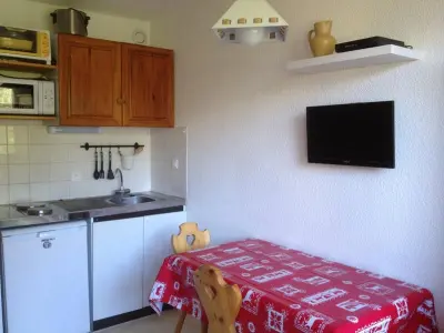 Appartement à Valfréjus, Charmant studio 4 pers, centre station, balcon - non-fumeur - L977358