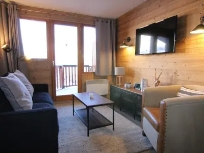 Appartement à Huez, Appartement 3 pièces, 6 pers, 45m² - Couv.piscines, prox.pistes et écoles ski, parking, balcon, WiFi - L880848