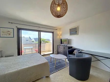 Studio à Larmor-Plage: balcon, parking, à 500m de la mer et des commerces - Photo 9