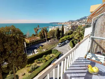 Wohnung in Menton,2P dernier étage, parking privé, climatisation, WiFi FR-1-196-159 N°880873