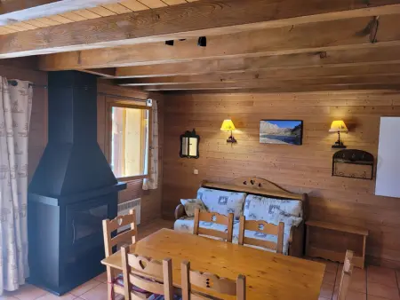 Chalet chaleureux 3 pièces avec cheminée à Pra-Loup - Photo 6