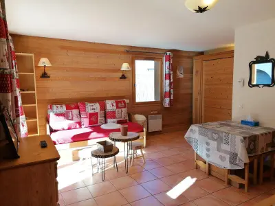 Appartement à Pra Loup, Studio spacieux et bien équipé, balcon, calme et proche nature à Pra-Loup 1500 - L880906