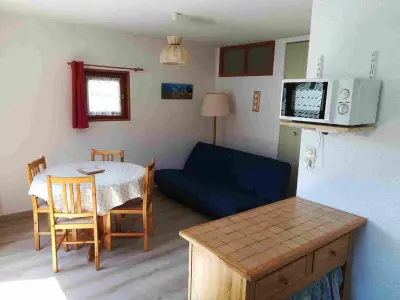 Appartement à Valloire, Studio Cabine 4/5 pers 2* avec Balcon Plein Sud et Parking - Centre de Valloire, Proche Remontée - L880929