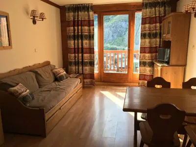 Appartement à Valloire, Charmant 2 Pièces 4 Pers Exposé Sud avec Balcon et Parking Privé à Valloire - L880940