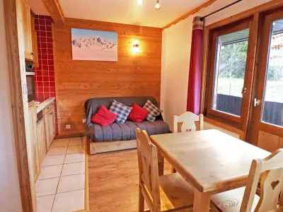 Appartement à Méribel, Studio Cabine Centre Merlin - Skis aux Pieds, Wi-Fi, Animaux Admis - L880951