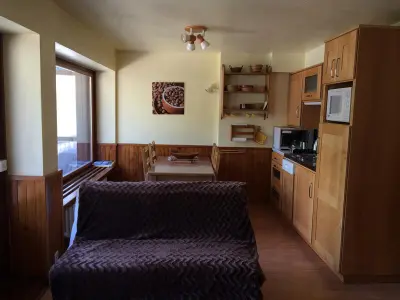 Appartement à Valloire, Charmant 2 Pièces pour 5 Personnes, Exposé Sud-Est, au Centre de Valloire, à 400m des Commerces et Loisirs - L880957