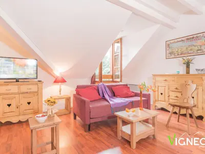 Wohnung in Vignec,Appartement 3 pièces 8 pers avec terrasse et piscine en été, près de Saint-Lary-Soulan FR-1-504-57 N°881047