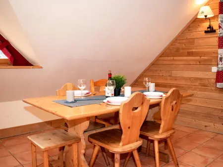 Duplex cosy 6 pers avec balcon, parking et casier à ski à Pra Loup - Photo 5