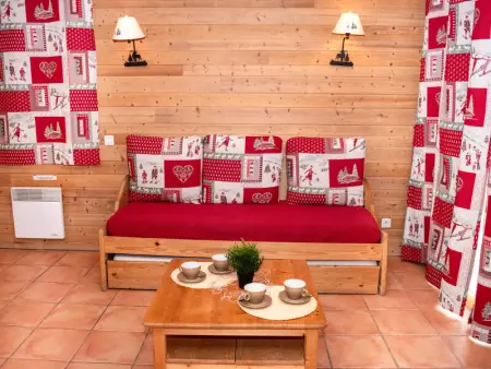 Studio Cabine 4 Pers avec Balcon, Résidence Les Chalets de Praroustan, Pra Loup 1500 - Photo 2