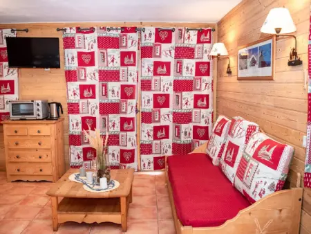 Studio 4 Pers. avec Balcon, Résidence Les Chalets de Praroustan, Pra Loup 1500 - Photo 1