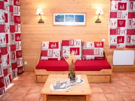 Studio 4 Pers. avec Balcon, Résidence Les Chalets de Praroustan, Pra Loup 1500 - Photo 2