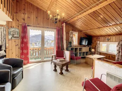 Appartement à La Toussuire, Duplex 150m², 10 pers, proche pistes, chalet équipé - L967707