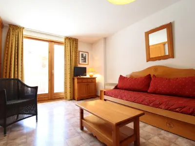 Appartement à Lanslevillard, Appartement 6 pers au centre de Lanslevillard-Val Cenis, proche pistes, balcon exposé sud - N°881158