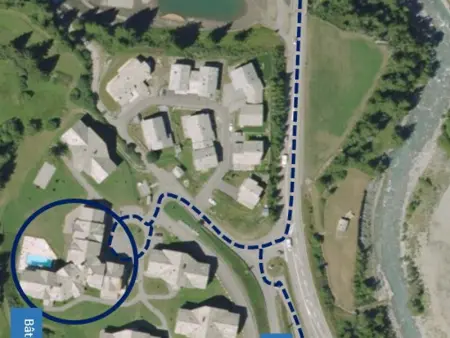 Appartement à Val-Cenis - 4 pers, pied des pistes, piscine, balcon, parking, WiFi gratuit - Photo 7