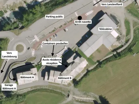 Appartement cosy 5 pers. au pied des pistes à Val Cenis, terrasse, parking, proche commerces - Photo 12