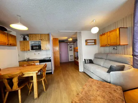 Appartement pour 4 personnes avec balcon exposé sud au pied des pistes à Val Cenis Lanslevillard - Photo 1